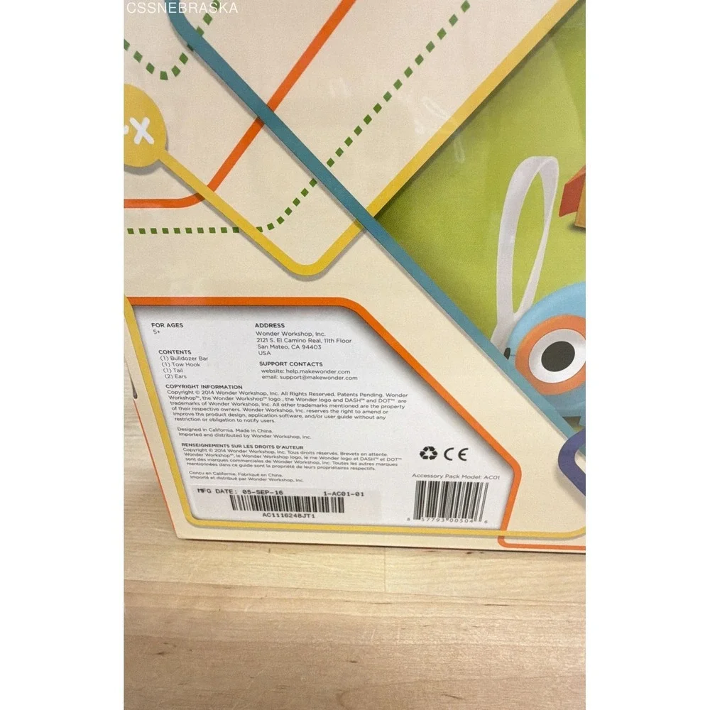 Wonder Workshop Dash & Dot Robot Accessory Pack Lot of 2 New Sealed